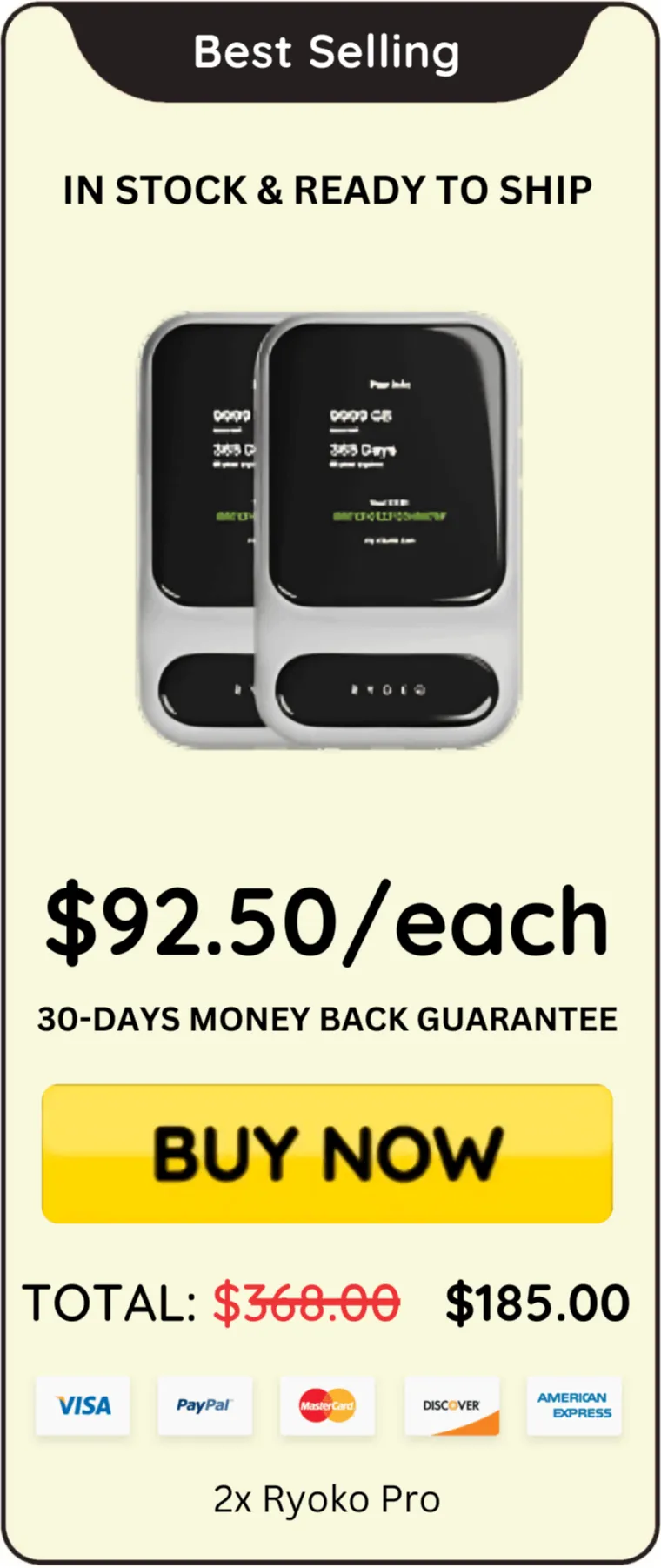 Ryoko Pro offer best price